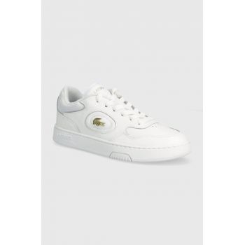 Lacoste sneakers din piele Lineset Leather culoarea alb, 47SFA0083