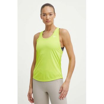 Reebok top de antrenament Identity Training culoarea verde, 100076271