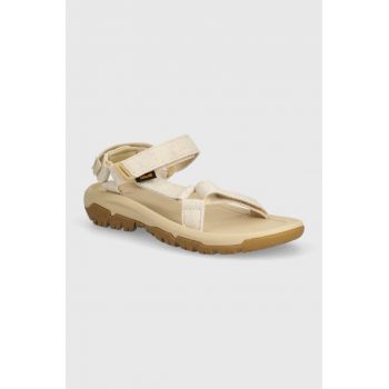 Teva sandale Hurricane XLT2 Hemp femei, culoarea bej, 1152631