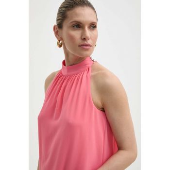 Morgan bluza OCLAK femei, culoarea roz, neted, OCLAK