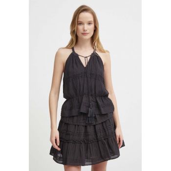 Pepe Jeans bluza DAISY femei, culoarea negru, neted, PL304821