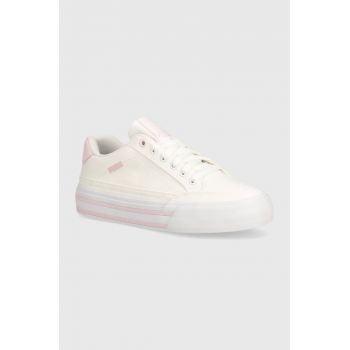 Puma teniși Court Classic Vulc femei, culoarea bej, 395020