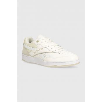 Reebok Classic sneakers din piele BB 4000 II culoarea bej, 100074753