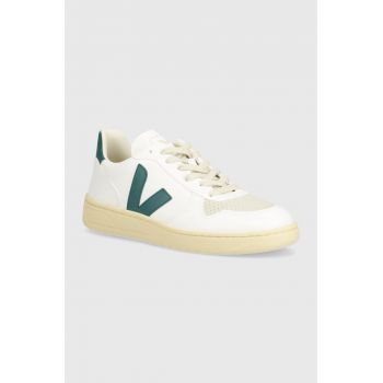 Veja sneakers V-10 culoarea alb, VX0703143