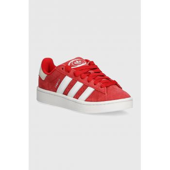 adidas Originals sneakers din piele Campus 00s J culoarea rosu, IG1230