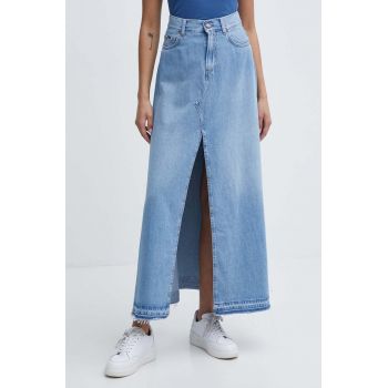 Pepe Jeans fustă din denim MAXI SKIRT HW SKY REG maxi, evazată, PL901130R