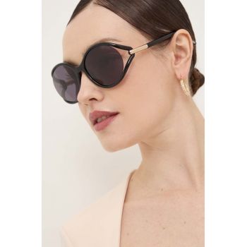 Tom Ford ochelari de soare femei, culoarea negru, FT1090_5901A