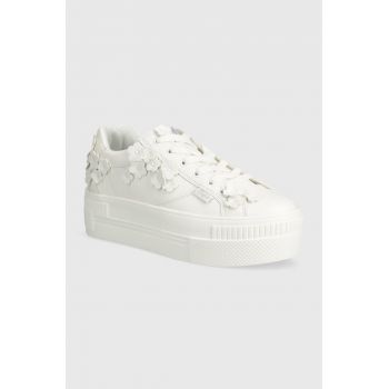 Buffalo sneakers Paired Daisy culoarea alb, 1630720