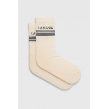 La Mania sosete femei, culoarea bej, SOCKS.6