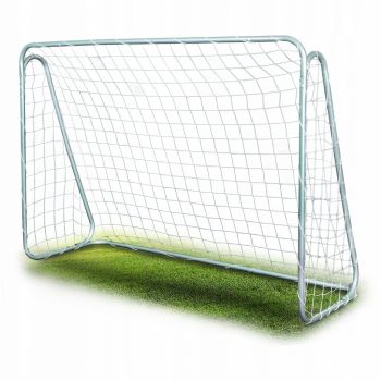 Poarta mare pentru fotbal Neo-Sport cu covoras numerotat 215x76x153 cm la reducere