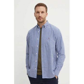 Gant camasa din bumbac barbati, cu guler button-down, regular