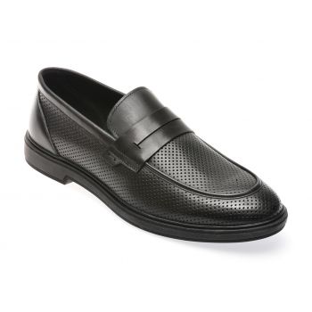 Mocasini eleganti GRYXX negri, 917203, din piele naturala