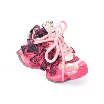 Pantofi casual GRYXX fucsia, 60763, din material textil