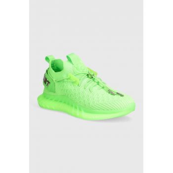 PLEIN SPORT sneakers Runner culoarea verde, USC0520 STE003N 27