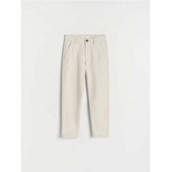 Reserved - Pantaloni chino regular fit - bej