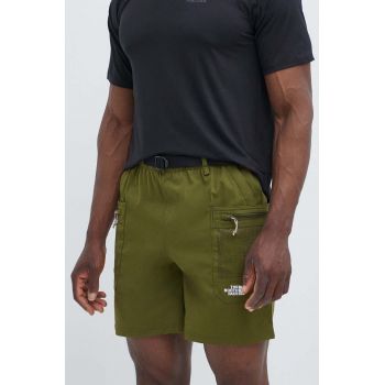 The North Face pantaloni scurți outdoor Class V Pathfinder culoarea verde, NF0A86QJPIB1 ieftini
