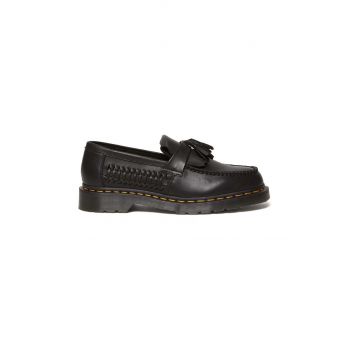 Dr. Martens mocasini de piele Adrian Woven culoarea negru, DM31621001