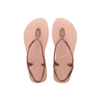 Havaianas sandale LUNA PREMIUM II femei, culoarea roz, 4146130.0076