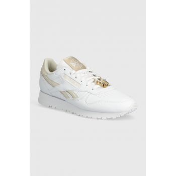 Reebok Classic sneakers din piele Classic Vegan culoarea alb, 100075294