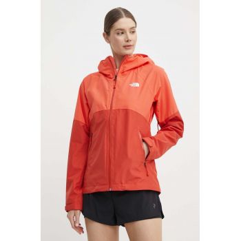 The North Face jacheta de exterior Diablo Dynamic culoarea portocaliu, NF0A87GPOAZ1