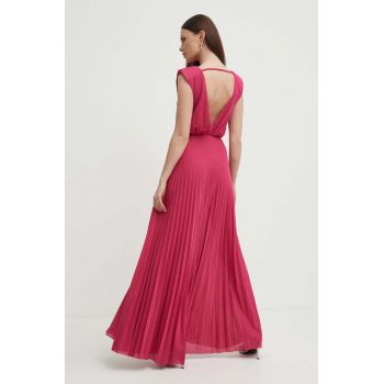 Artigli rochie culoarea roz, maxi, evazati, AA38136