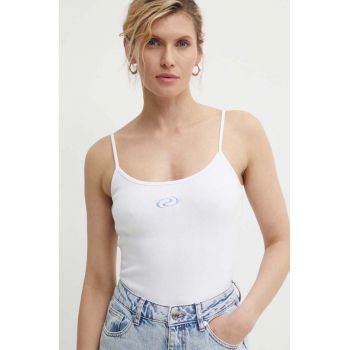 Résumé top AmberRS Strap Top femei, culoarea alb, 20191104