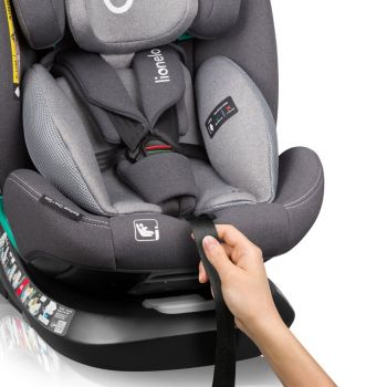 Scaun auto cu isofix Lionelo Bastiaan One i-Size 4 in 1 Gri