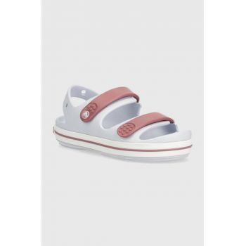 Crocs sandale copii CROCBAND CRUISER culoarea gri