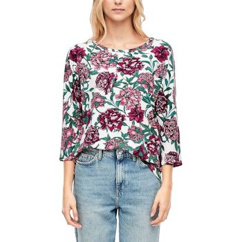 Bluza cu imprimeu floral ieftina