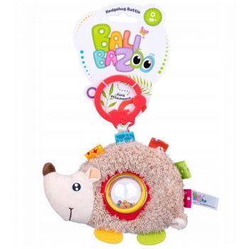 Jucarie pentru carucior Balibazoo Hedgehog cu bile zornaitoare 0 luni+ multicolor ieftin