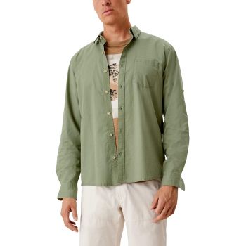 Camasa regular fit, verde