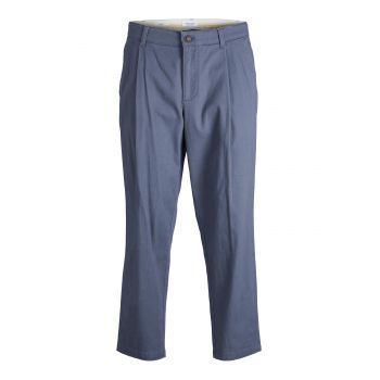 Pantaloni costum cu buzunare, albastru, Jack & Jones ieftini