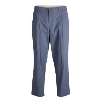 Pantaloni costum cu buzunare, albastru, Jack & Jones