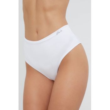 Karl Lagerfeld bikini brazilieni culoarea alb