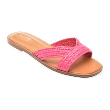 Papuci casual ALDO roz, 13740386, din material textil