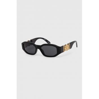 Versace ochelari de soare copii culoarea negru, 0VK4429U