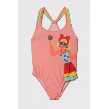 zippy costum de baie dintr-o bucată pentru copii culoarea portocaliu