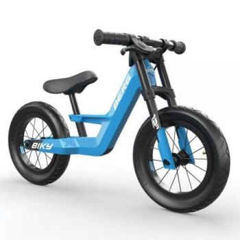 Bicicleta copii 2-5 ani, fara pedale, Berg Biky City Albastru Cu Frana De Mana, Berg Toys BT24743000