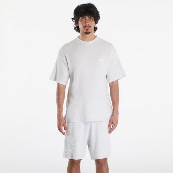 Patta Basic Waffle T-Shirt Melange Grey