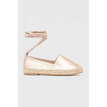 Answear Lab espadrile culoarea auriu