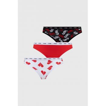 Fila tanga 3-pack culoarea negru, FU6291/3 ieftini