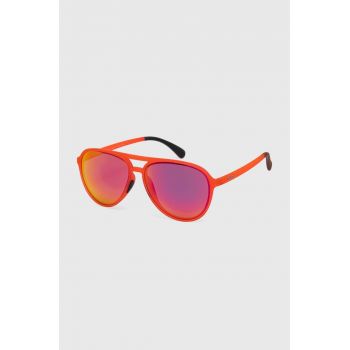 Goodr ochelari de soare Mach Gs Captain Blunts Red-Eye culoarea rosu, GO-687486