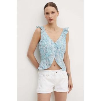 Pepe Jeans top din bumbac EMILIA modelator, PL304799