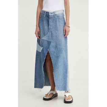 Levi's fusta jeans midi, drept