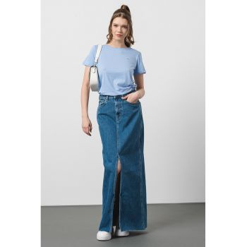 Fusta maxi de denim Claire