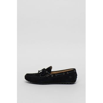 Pantofi loafer din piele intoarsa Drive