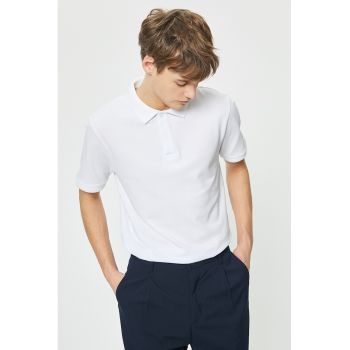 Tricou polo de bumbac