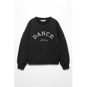 Bluza de trening cu broderie Dance