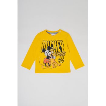 Bluza cu imprimeu Mickey Mouse la reducere