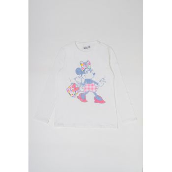 Bluza cu imprimeu Minnie Mouse